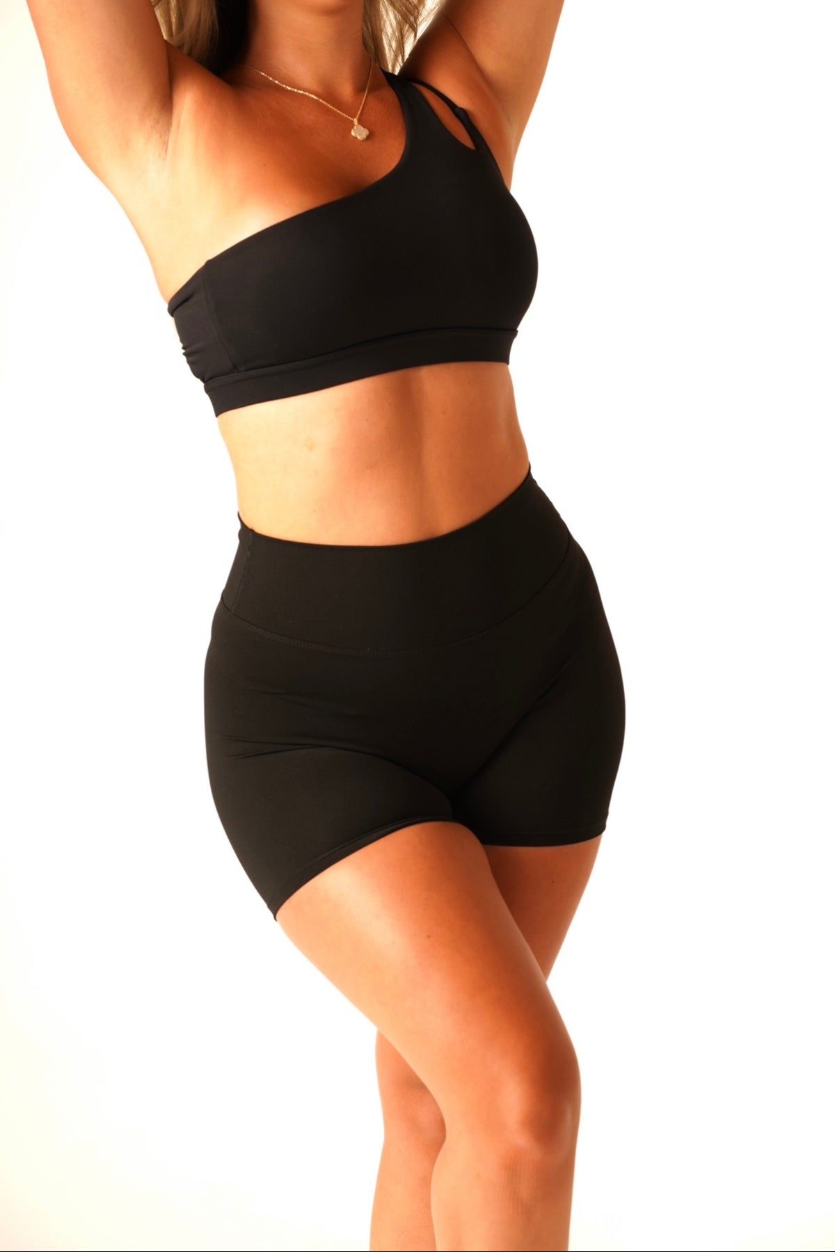 Asymmetric Bra and Shorts