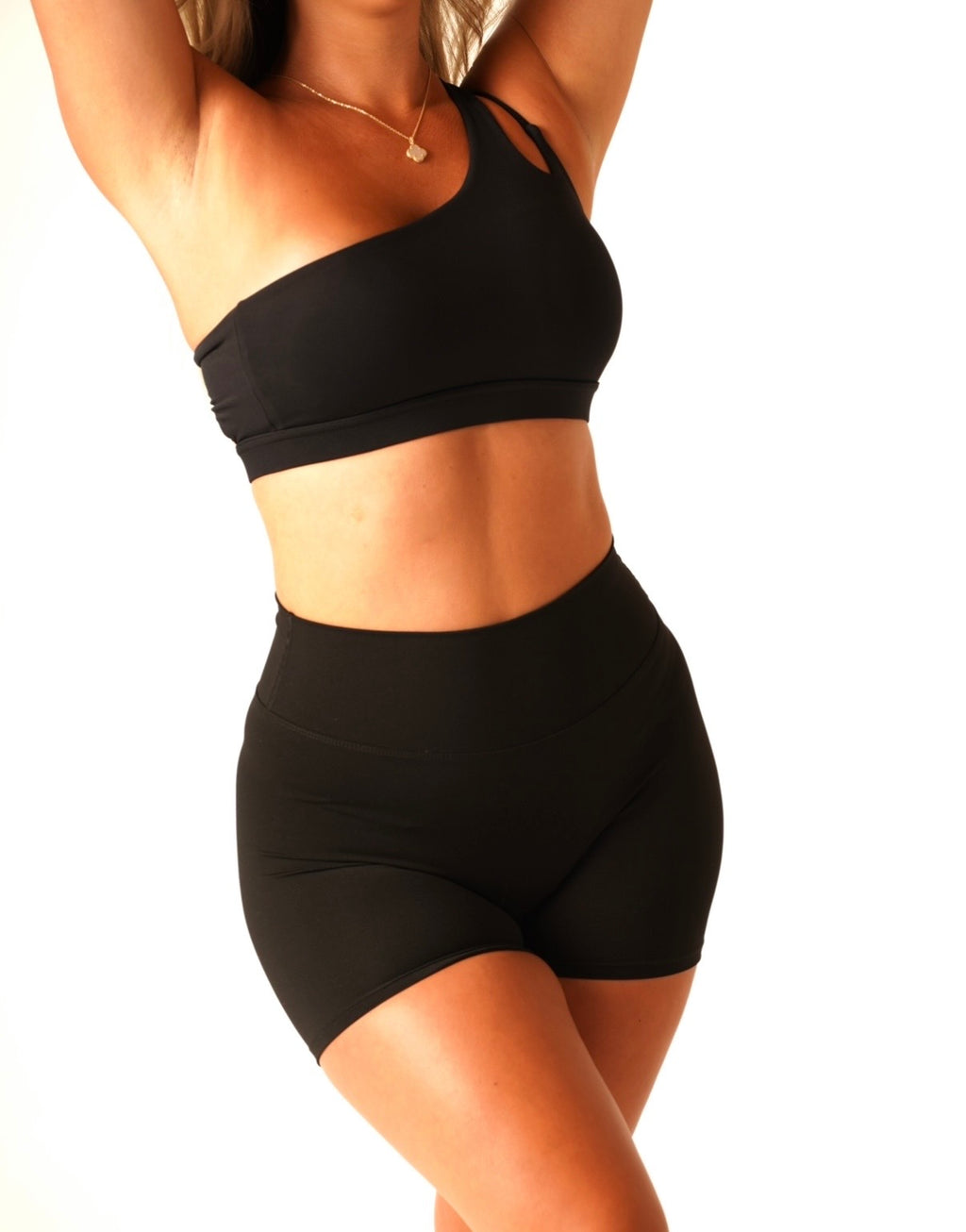 Asymmetric Bra and Shorts